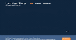 Desktop Screenshot of lochnessshores.com