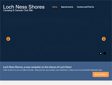 Tablet Screenshot of lochnessshores.com